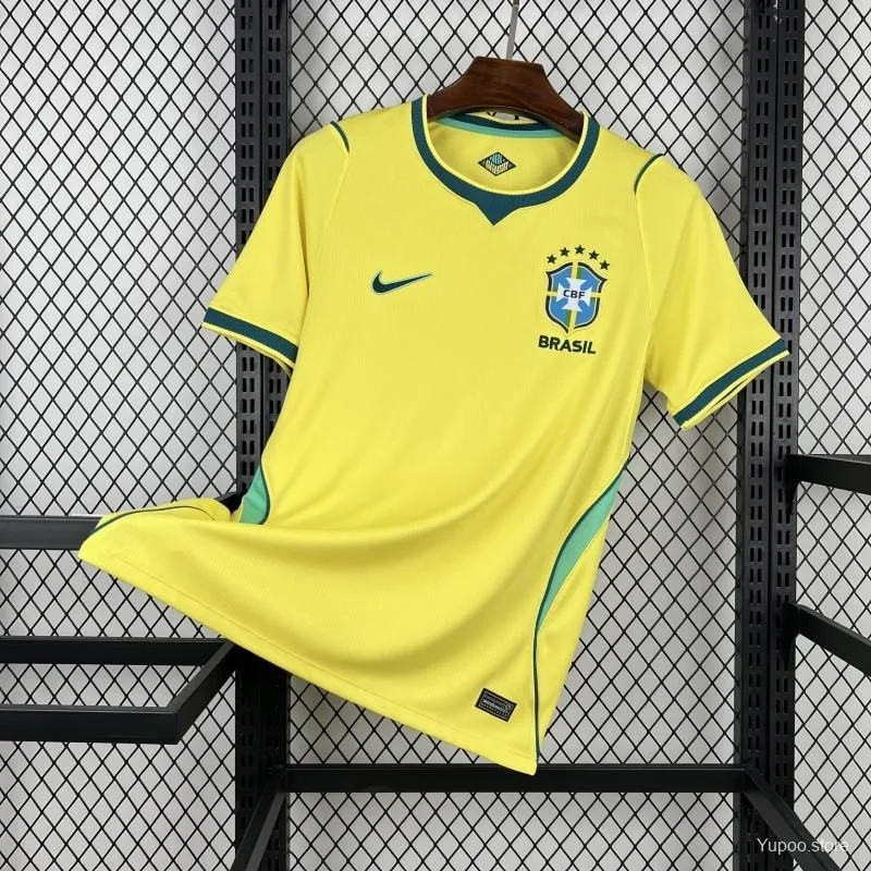Brasil 2026 LOCAL MANGA CORTA VERSION FAN